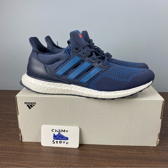adidas Other - Adidas Ultraboost 1.0 Ultra Boost Shadow Navy Blue White HQ4203 Mens Size